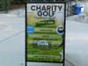 Poster for the charity golf game