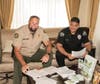 Lt. Roy from the San Jacinto Station and Lt. Paez from the Hemet Police Department tabulated the winners.
