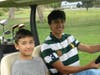 Samuel & David Salas playing the course 