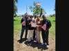 San Jacinto City Council Phil Ayala, Muriel Dufresne Golden Era, George Sykes Army Veteran, Linda Greilich Golden Era and Commander Lester Fountain