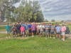 The Sportsman Club getting ready to play golf at the Golden Era Golf Course 