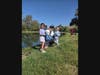 A family from Beaumont joined the fishing adventure.