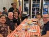 A table of supporters 
