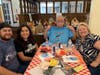 The DiMemmo family enjoy the evening.