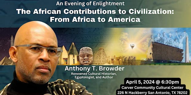 Apr 5 | The African Contributions to Civilization: From Africa to ...