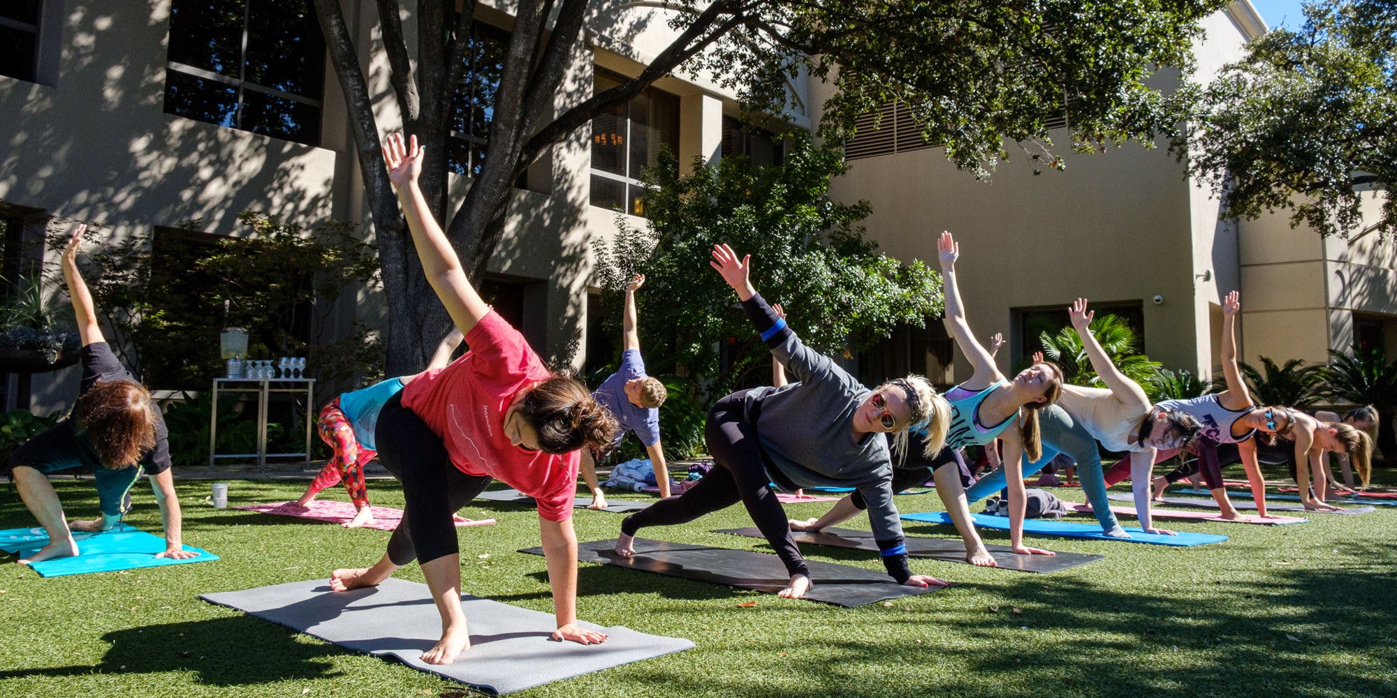 Oct 26 Yoga and Wine Class at the FBG Food and Wine Festival San