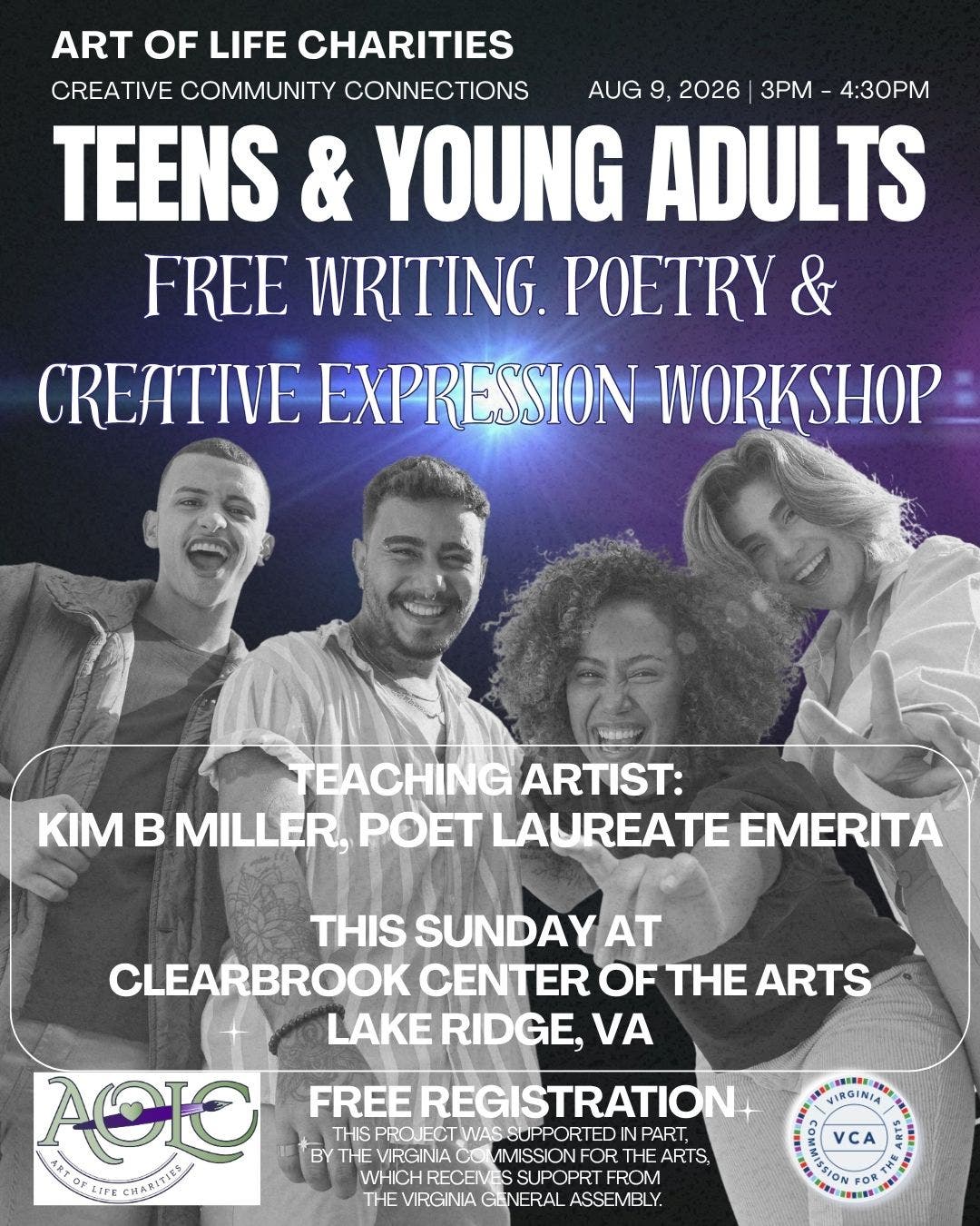Workshop for Teens & Young Adults In Need