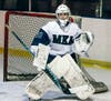 Montclair Kimberley Academy junior James Bronson was superb all season long as the starting goaltender for 8-10 Cougars 