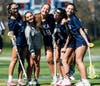 The strong spirit of MKA girls lacrosse is exhibited by players including Montclair resident and freshman Emma Ross (18)