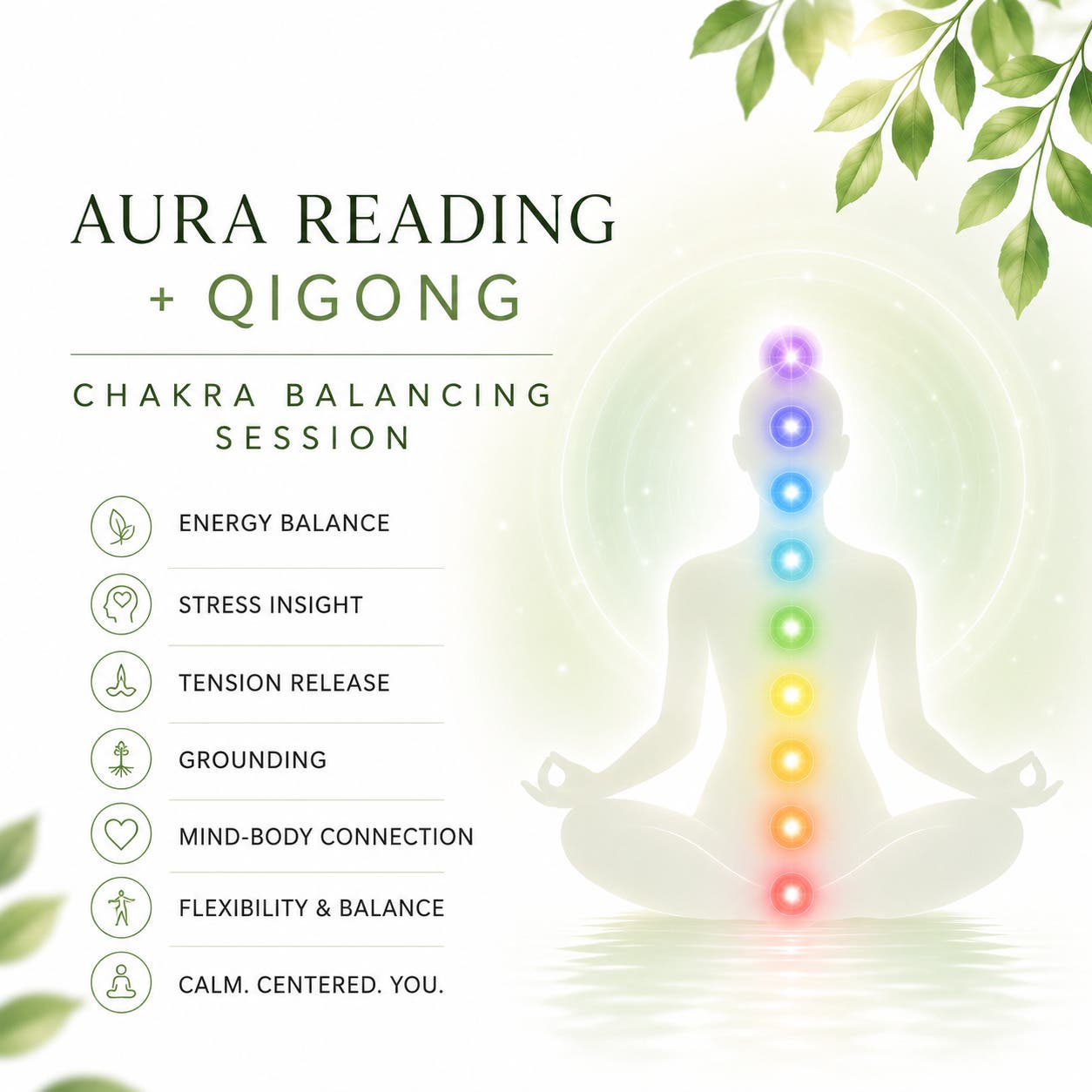 Aura Reading + Qigong for Chakra Balancing