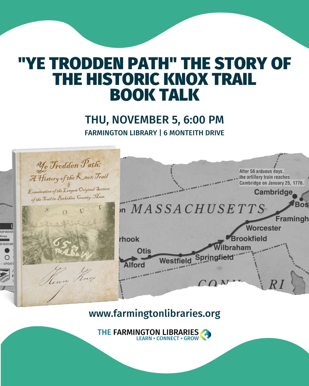 "Ye Trodden Path" The Story of the Historic Knox Trail Book Talk