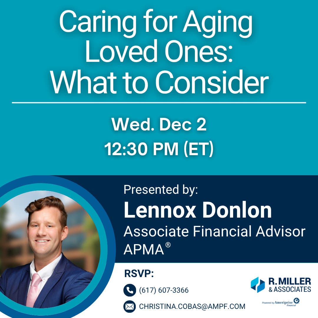 Complimentary Presentation - Caring for Aging Loved Ones: What to Consider