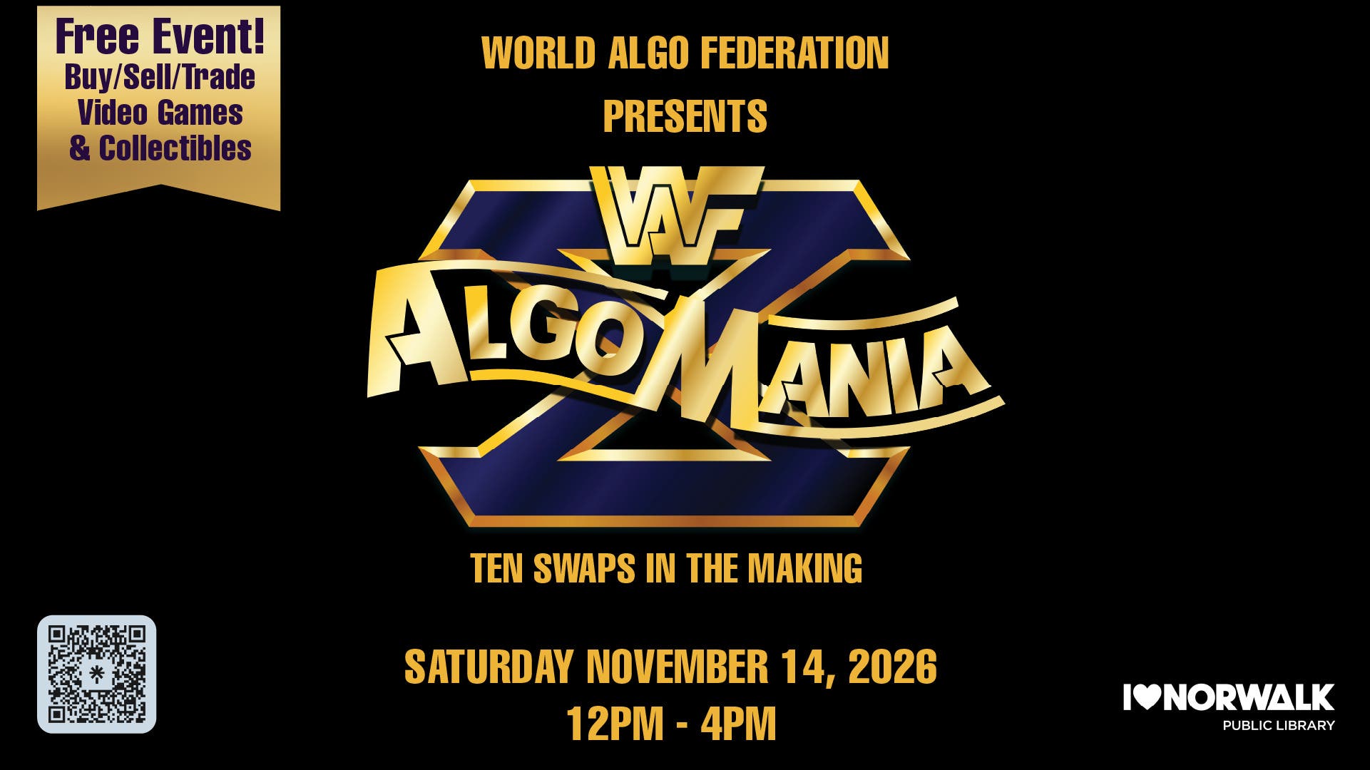 ALGOMania Video Game Swap Meet