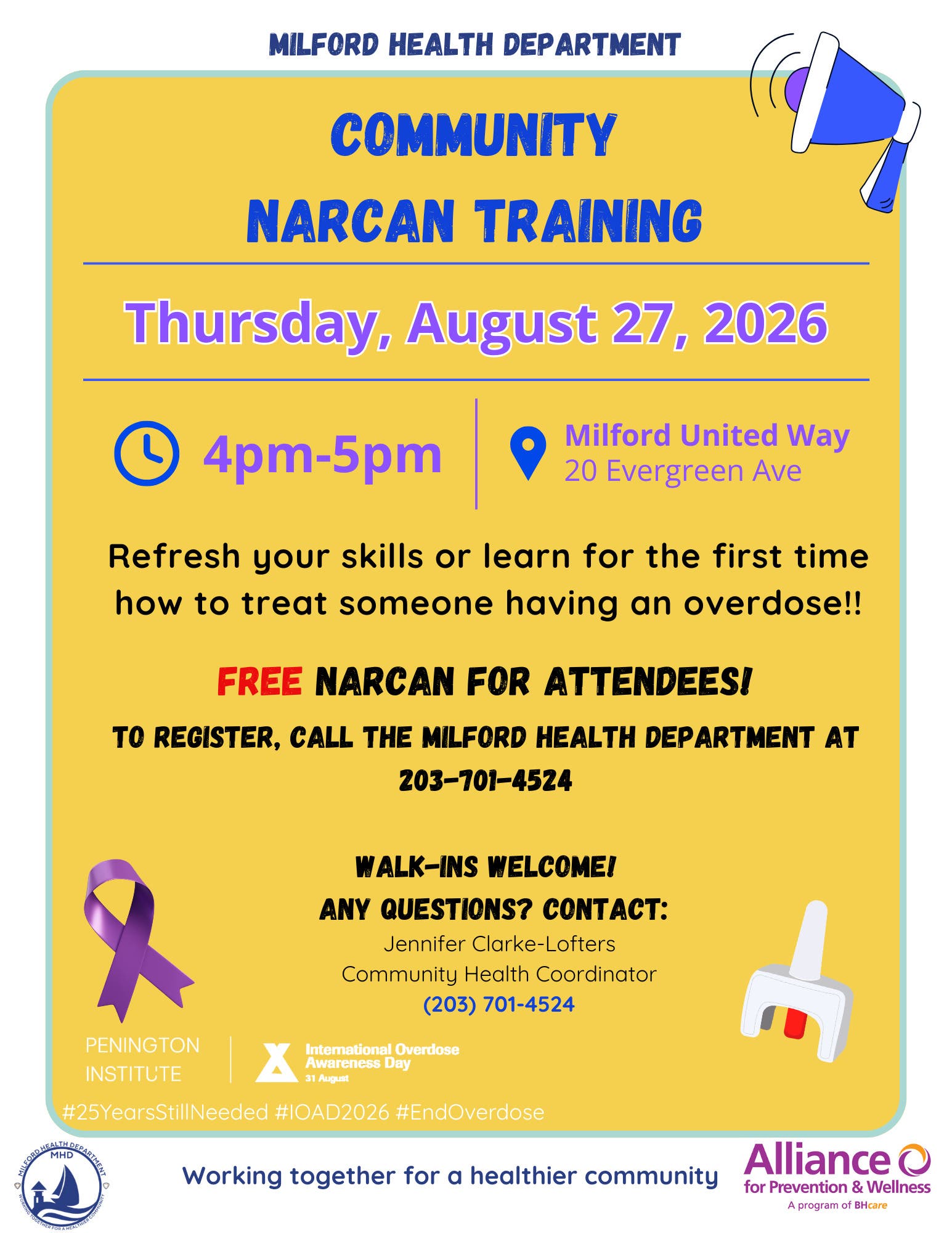 Community Narcan Training