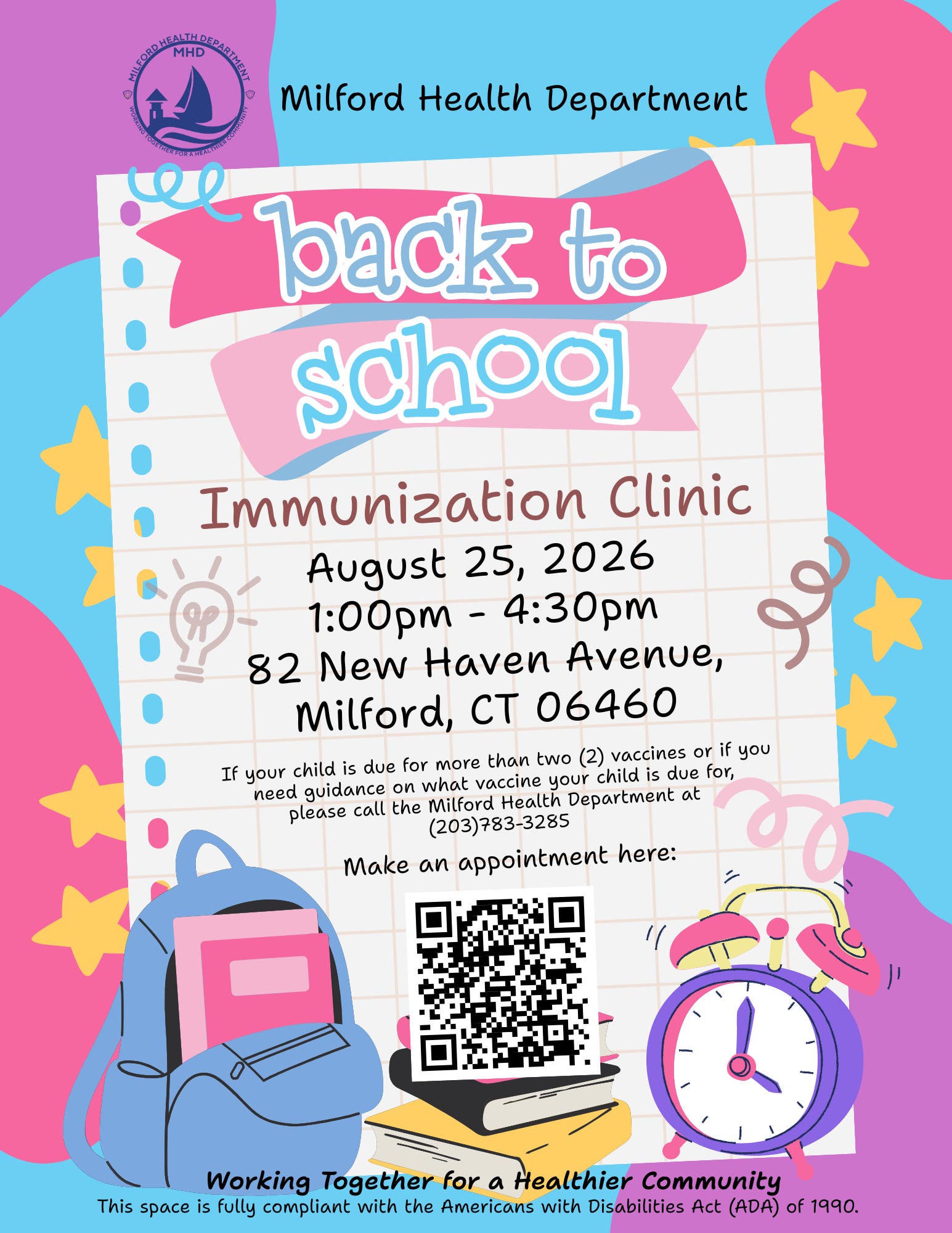 Back To School Immunization Clinic