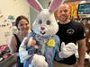 The Easter Bunny visits Silver Cross NICU.