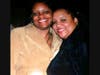 Karon Richardson and Nikki James before weight loss surgery. 