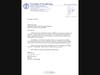 Letter from We feed Woodbridge