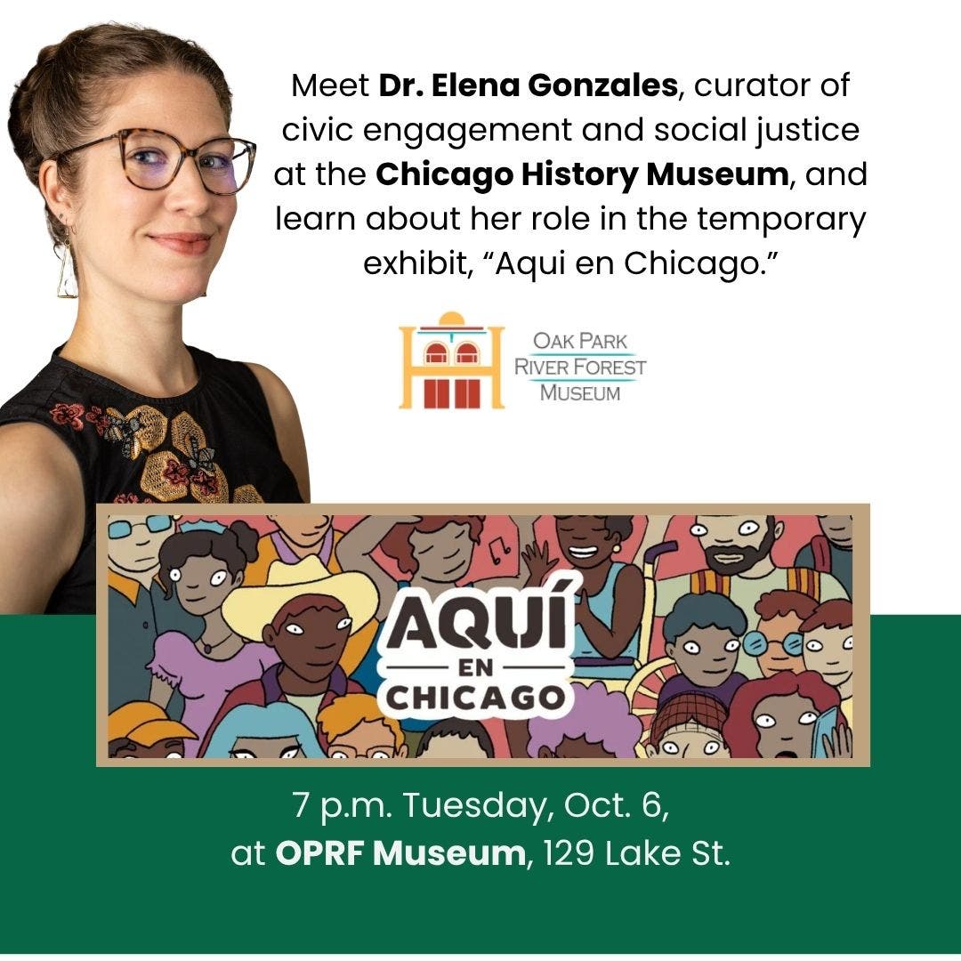 'Aqui en Chicago' curator to speak
