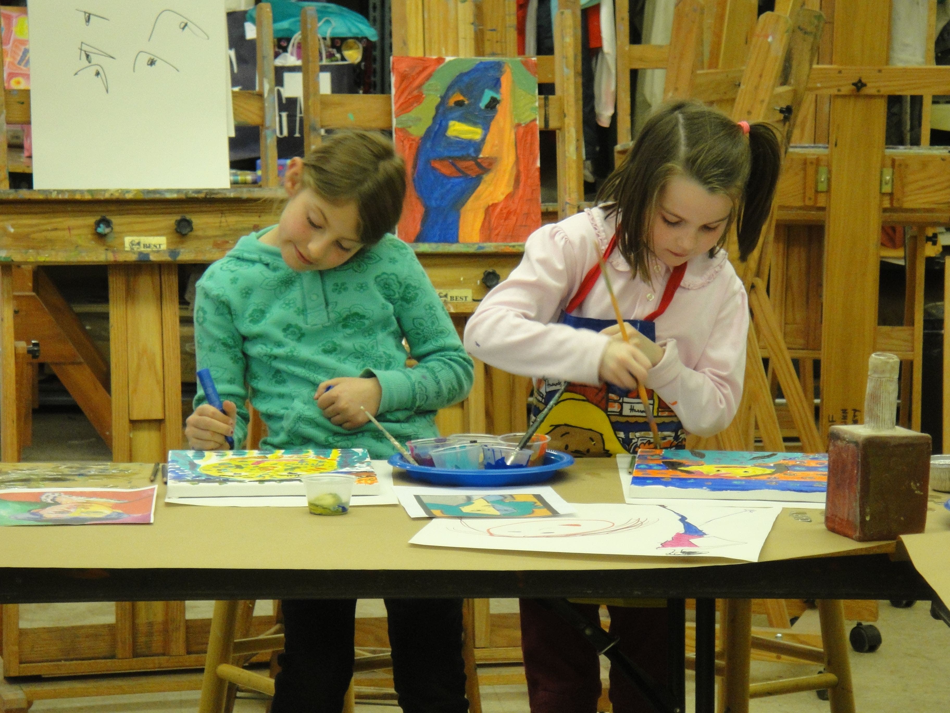 Children's Art Classes at the Greenwich Art Society
