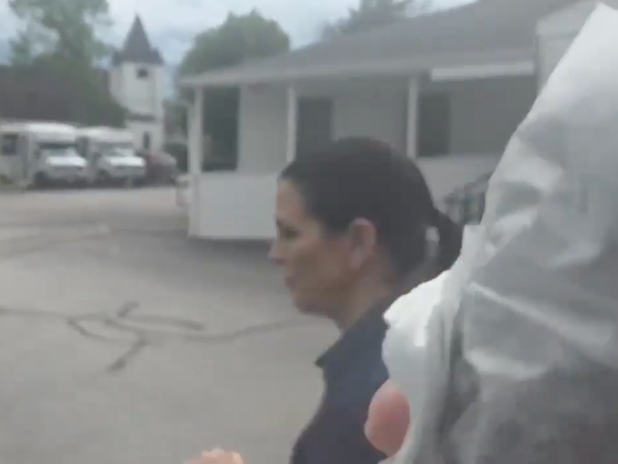 A doughnut-wielding staffer trying to block a video camera with a breakfast pastry put Stefany Shaheen in the national news and shone a spotlight yet again on Granite State Democrats dodging questions about their Nazi-tattooed neighbor, Graham Platner.