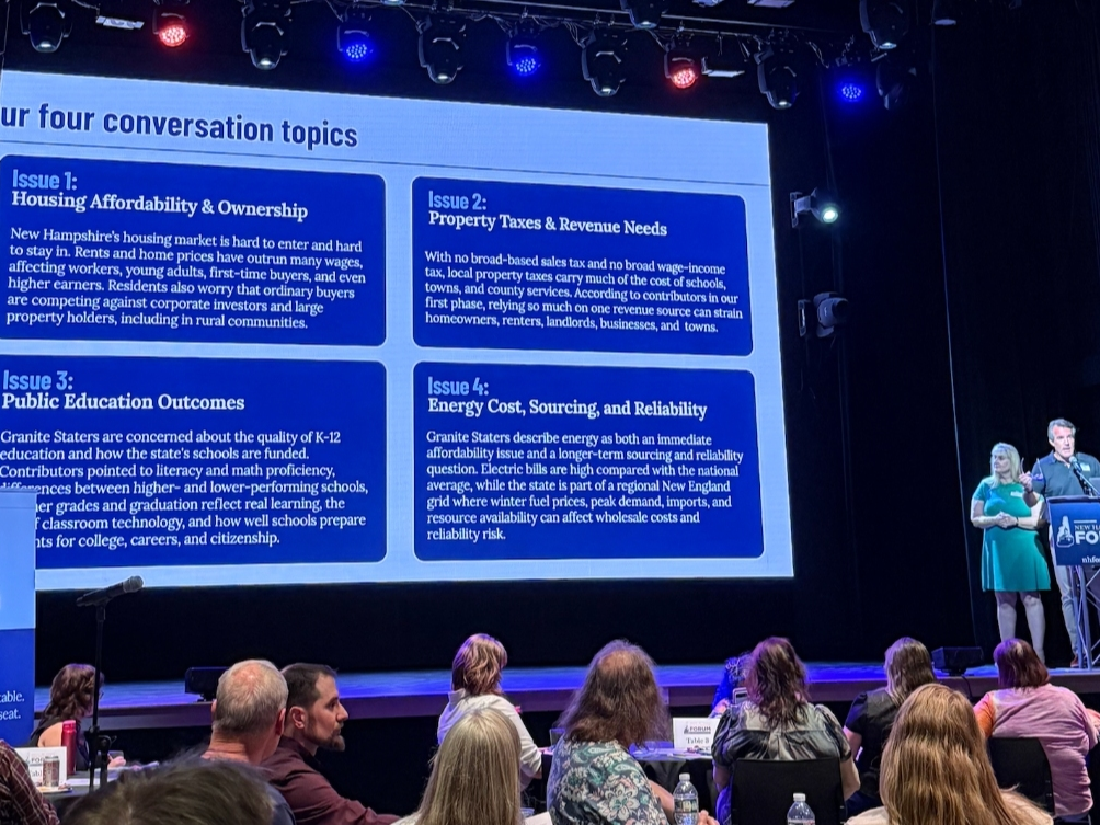 At NH Forum, Granite Staters Try To Turn Civil Talk Into State Policy
