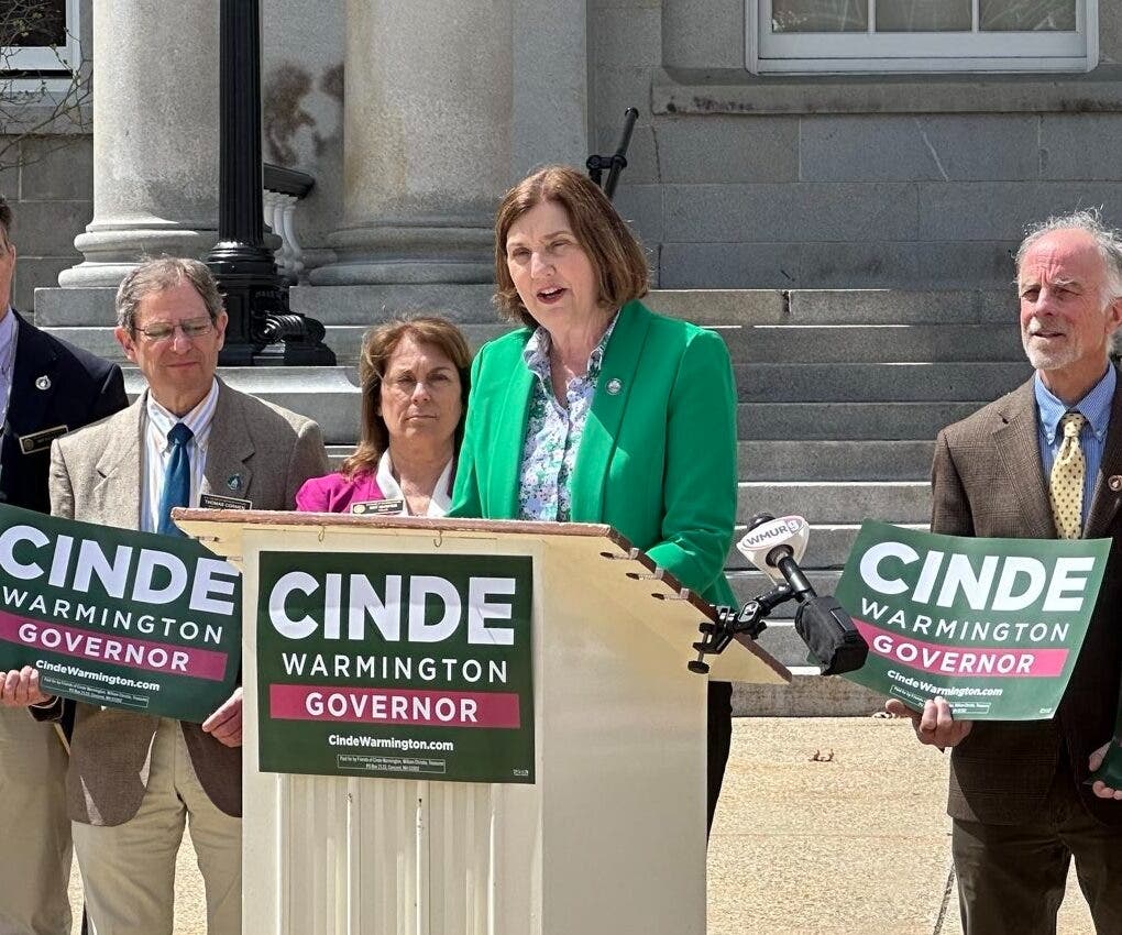 Cinde Warmington releasing her "CLEAN energy" plan in 2024.