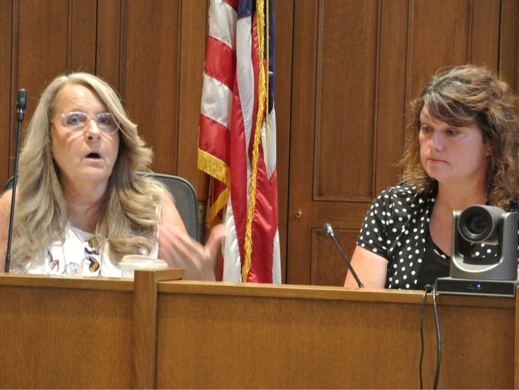 Rep. Kim Rice (R-Hudson) and Sen. Victoria Sullivan (R-Manchester) discussed breaking up the Department of Health and Human Services and replacing administrators as a way to reform the Division of Children, Youth and Services.