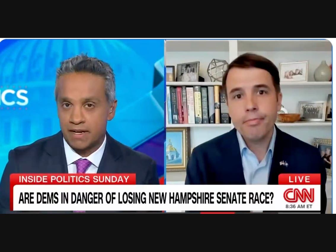 U.S. Rep. Chris Pappas appeared on CNN Sunday.