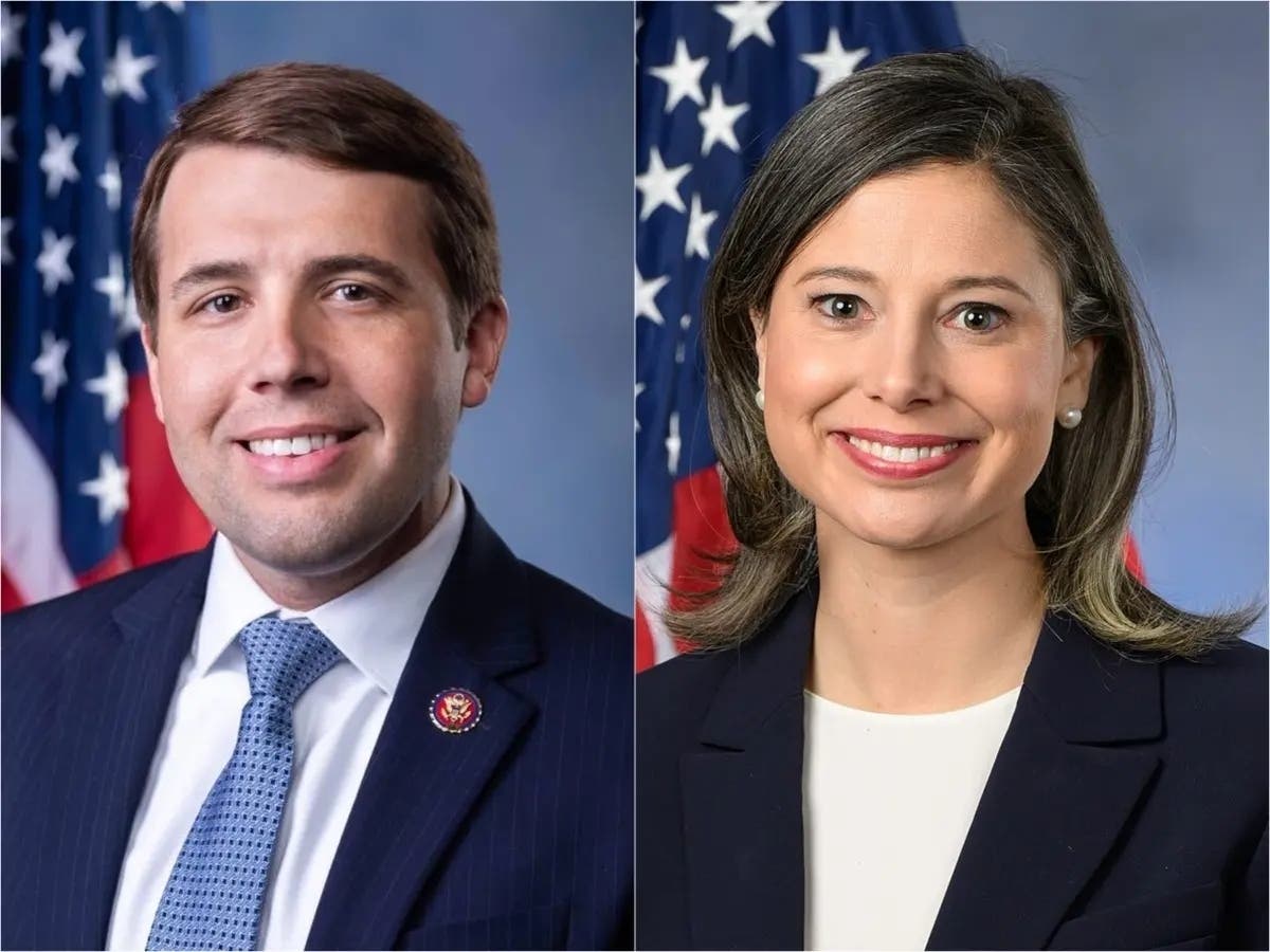 U.S. Reps. Chris Pappas and Maggie Goodlander