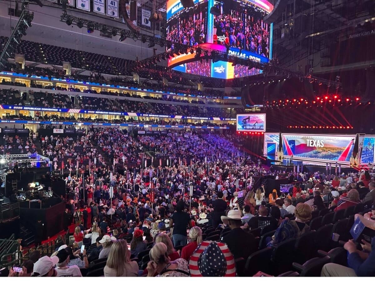 The GOP Midterm Convention in Dallas, Texas.