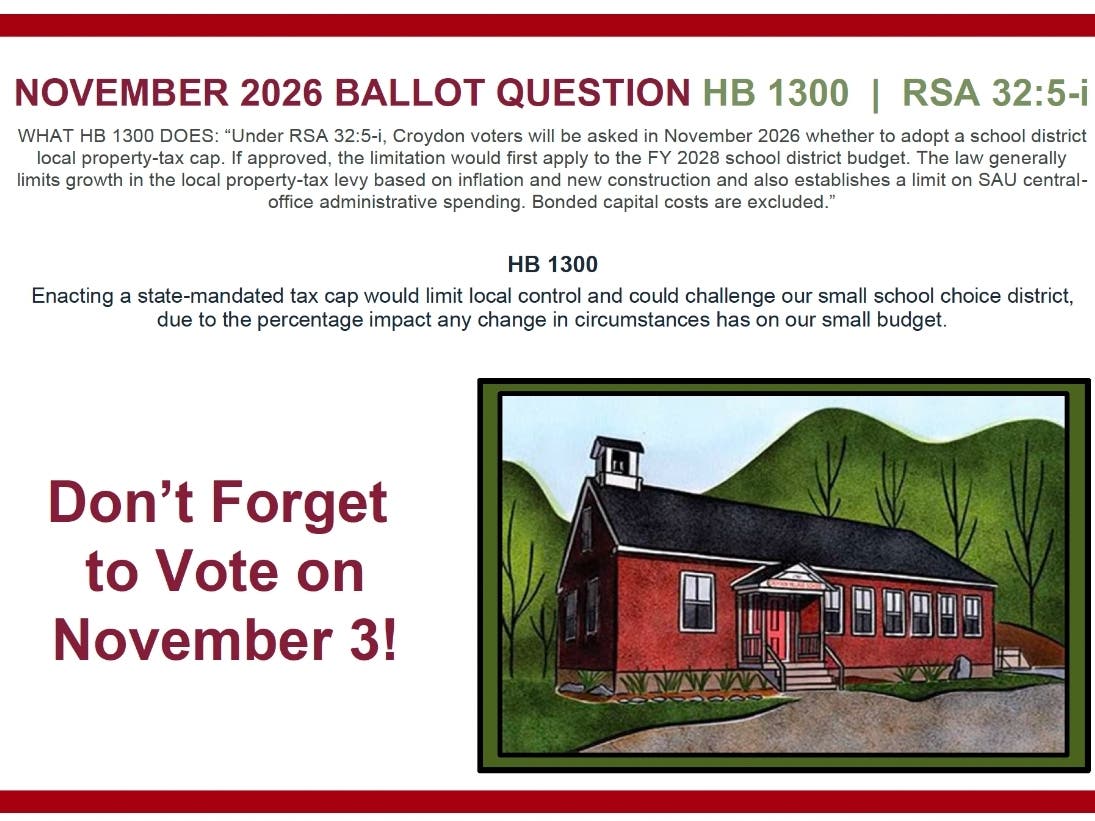 Croydon may have crossed a legal line with a school board-created mailer urging voters to say no to limiting spending growth.