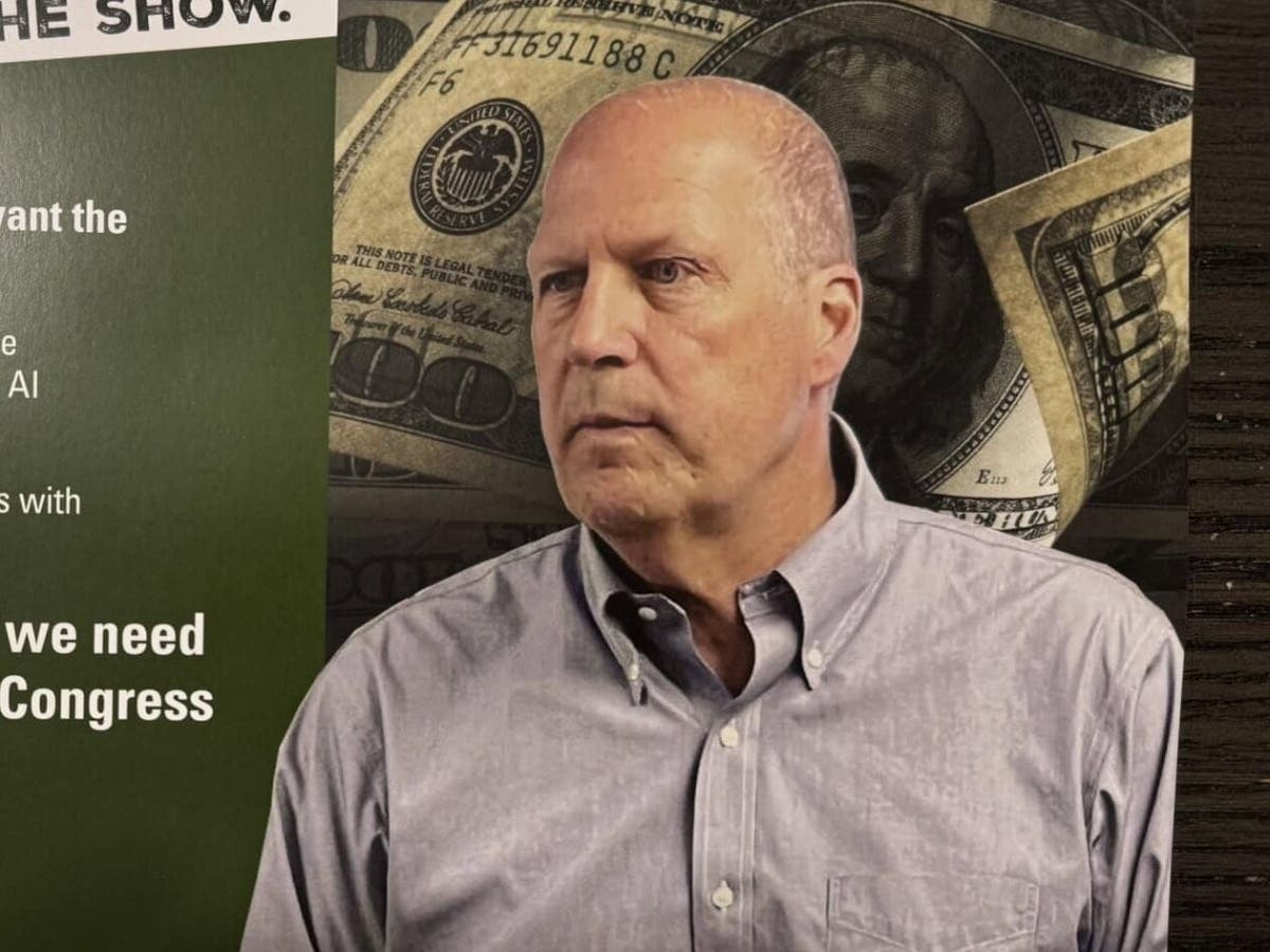 From illegal mailer sent by Democrat shop in Massachusetts