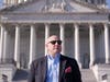 Marty Irby in front of the U.S. Capitol steps in Washington, D.C. 