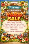 Multi Family Sunrise Ave. Sayville Yard Sale