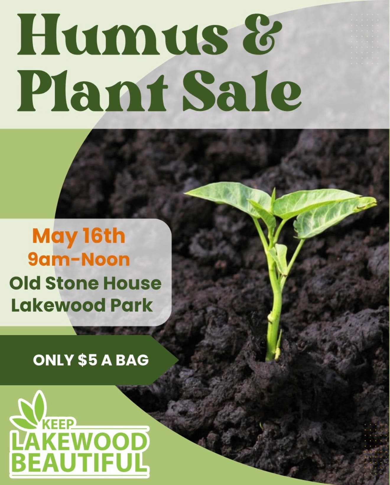 Keep Lakewood Beautiful Annual Humus and Plant Sale 
