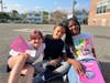 Girls on the Run at Jersey City PS 16 work in their life lesson journals