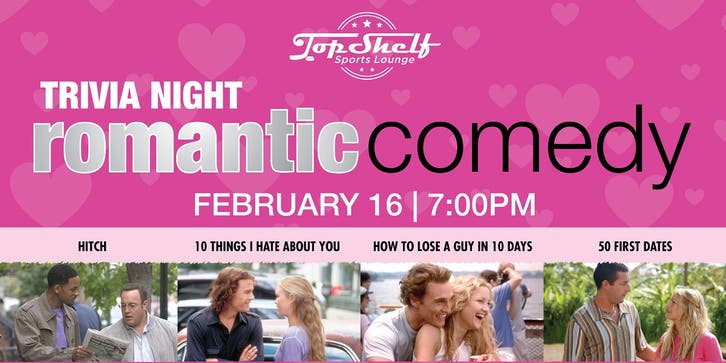 Feb 16 Romantic Comedy Movies Trivia Night Tampa FL Patch