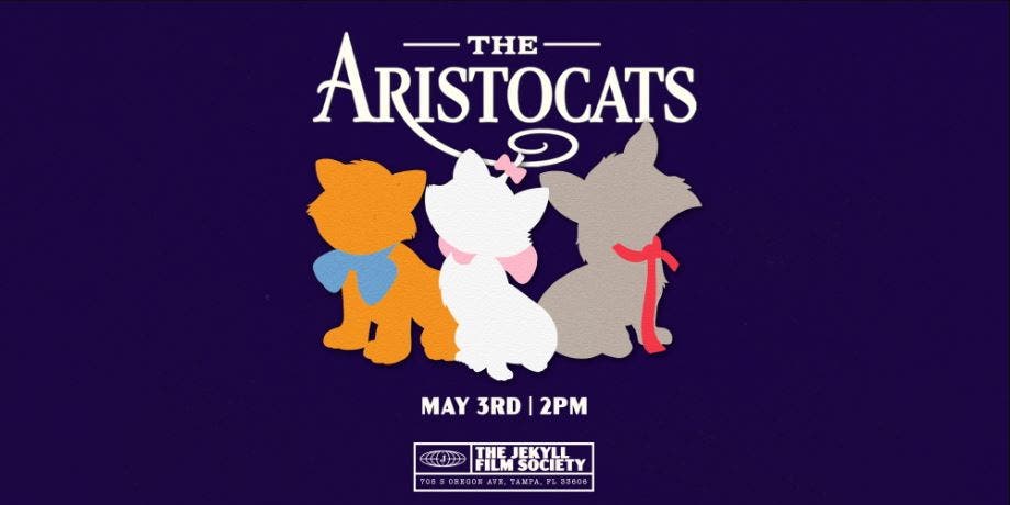 Jekyll Film Society Presents Aristocats