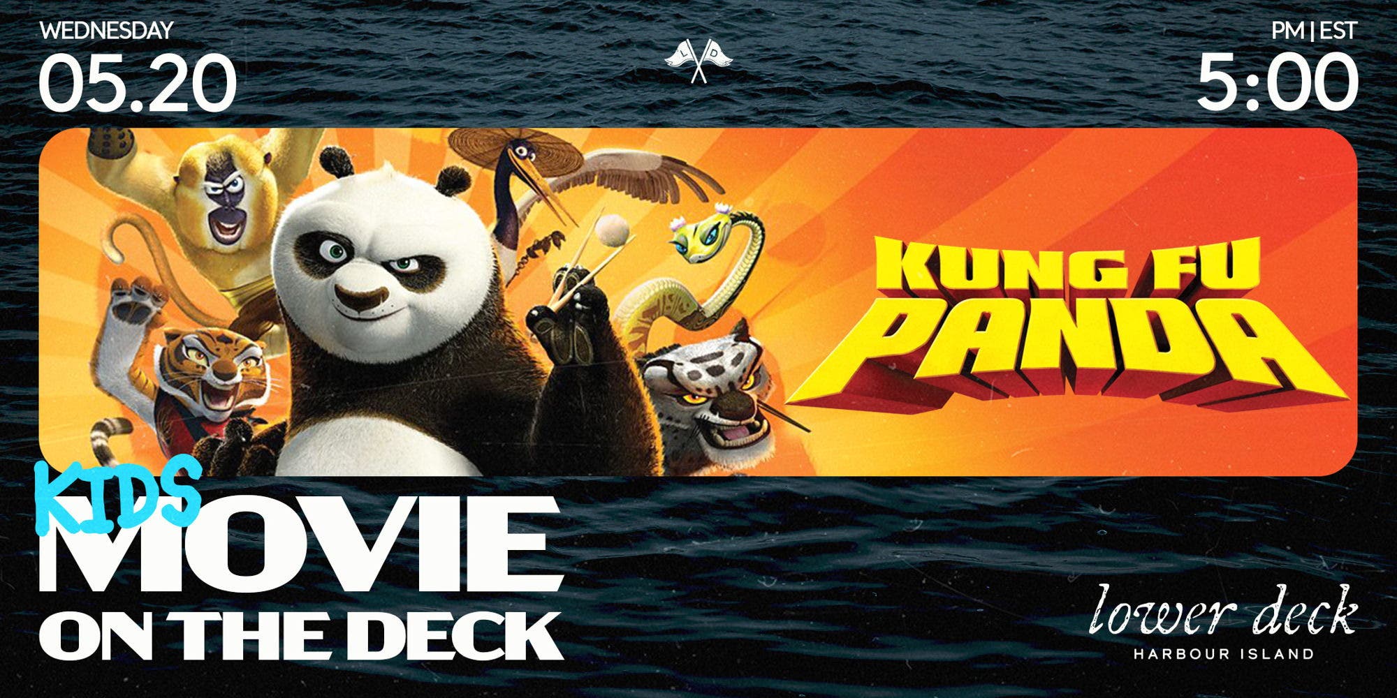 Kids Movie Night at Lower Deck: Kung Fu Panda