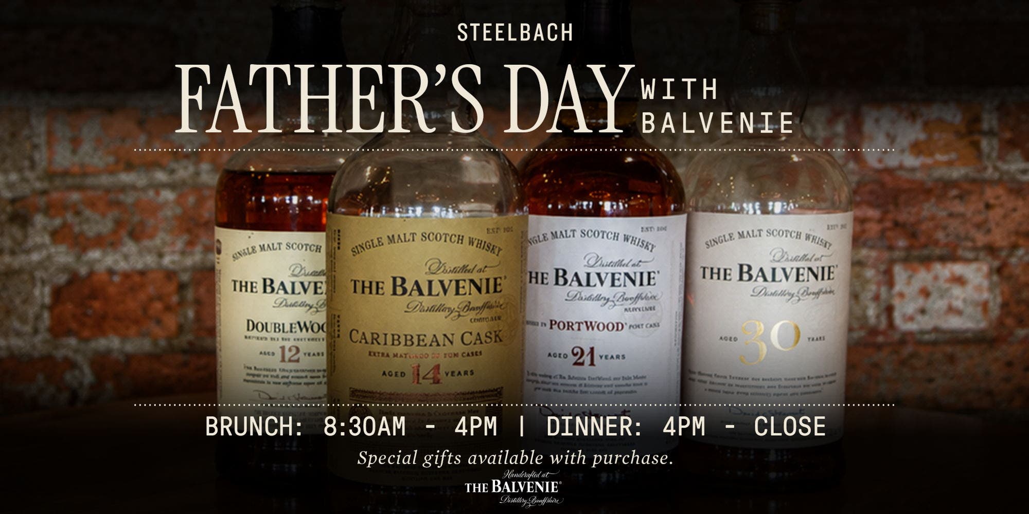 Father's Day with Balvenie at Steelbach