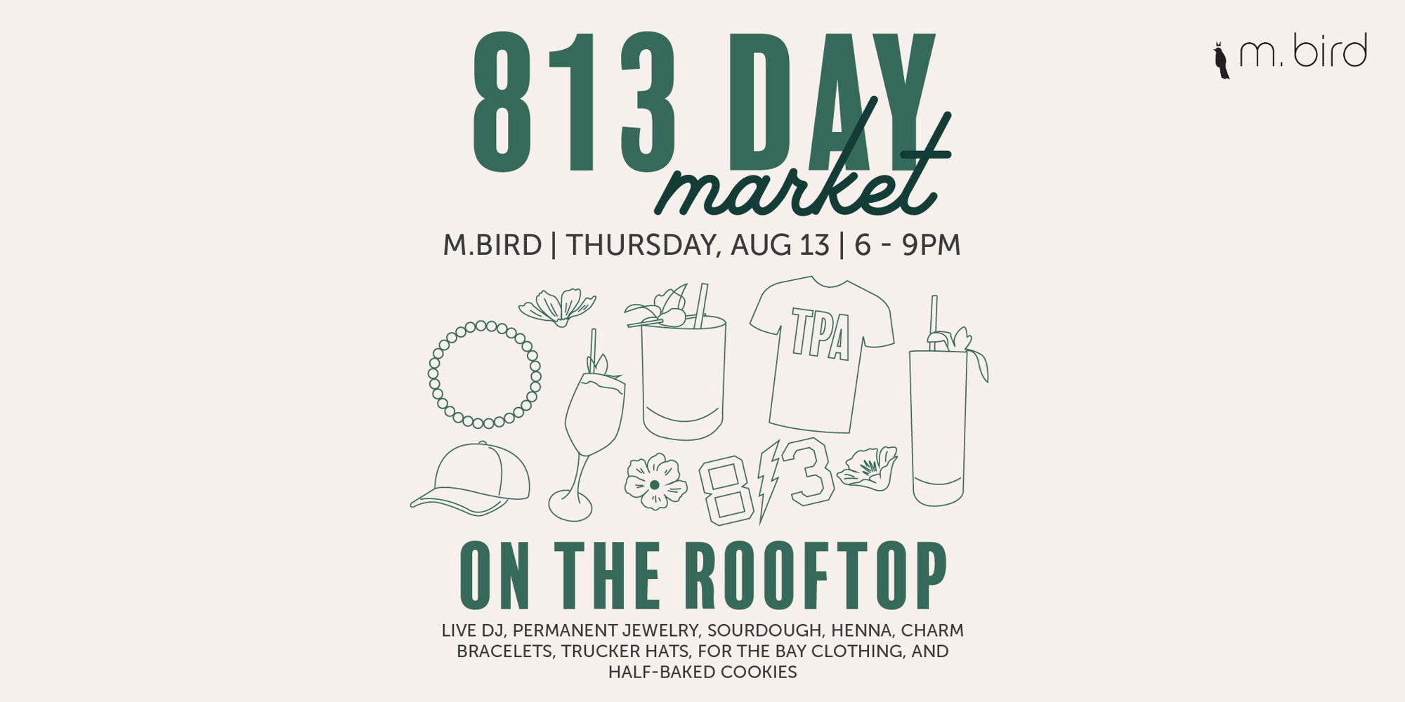 813 Day Market at M.bird