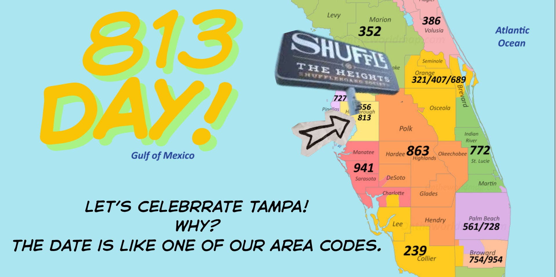 Shuffle Celebrates 813 Day
