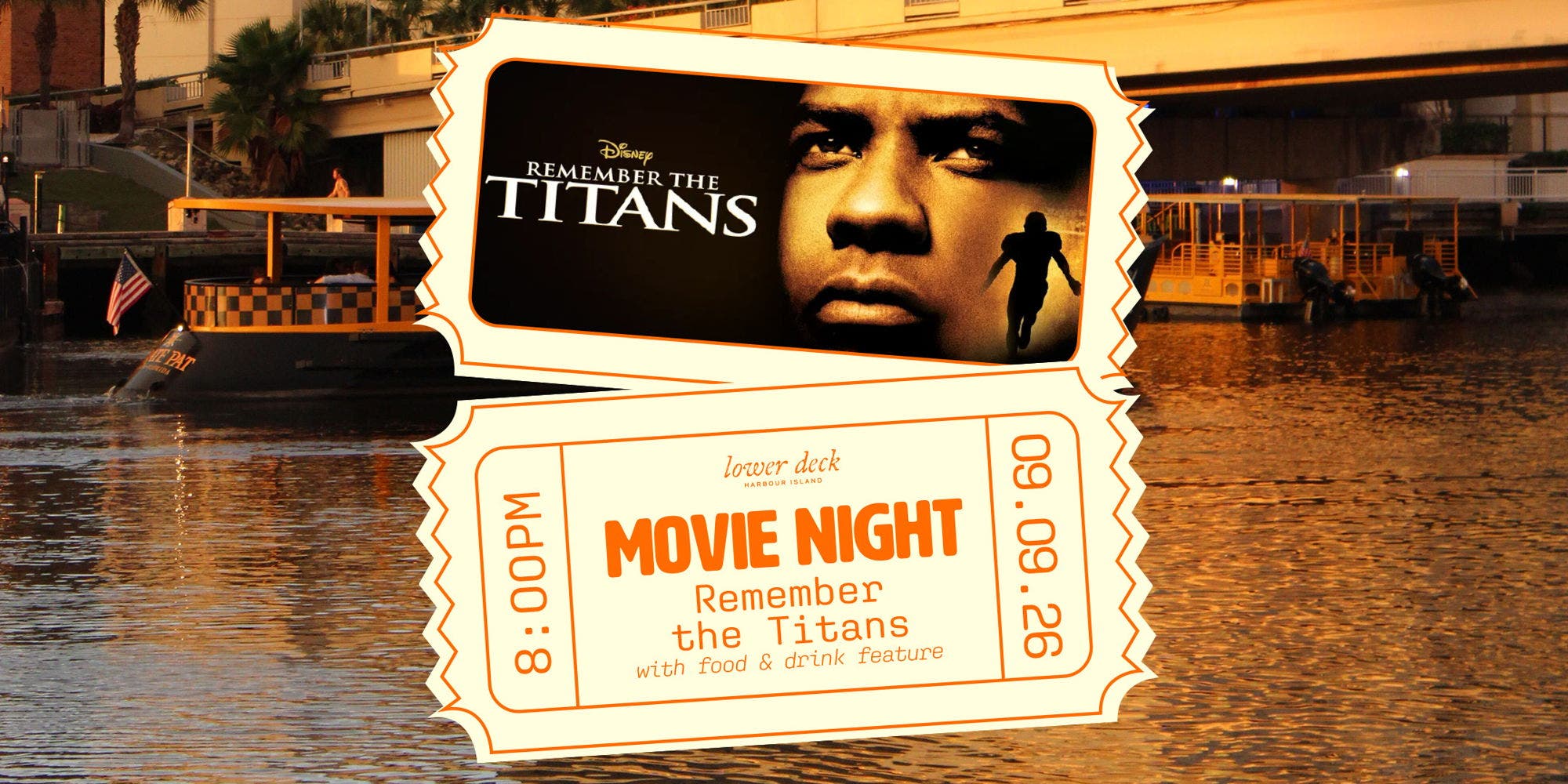 Movie Night at Lower Deck: Remember the Titans