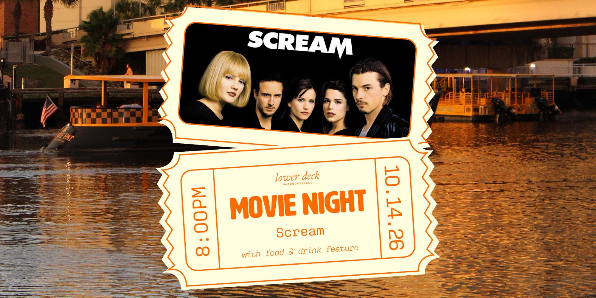 Movie Night at Lower Deck: Scream