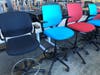 Stools in many colors & shapes...