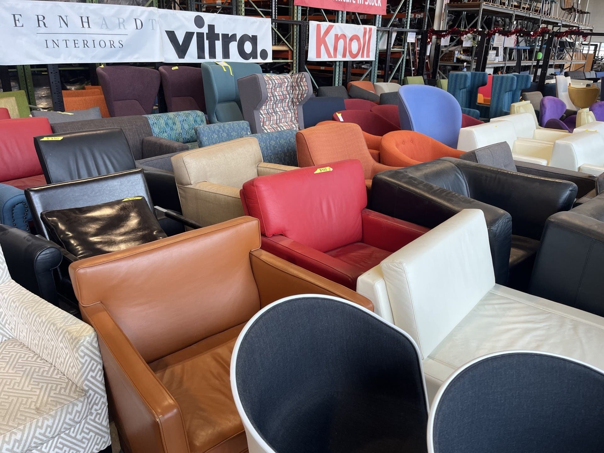 Massive Office Furniture & Soft Seating Warehouse Liquidation Sale