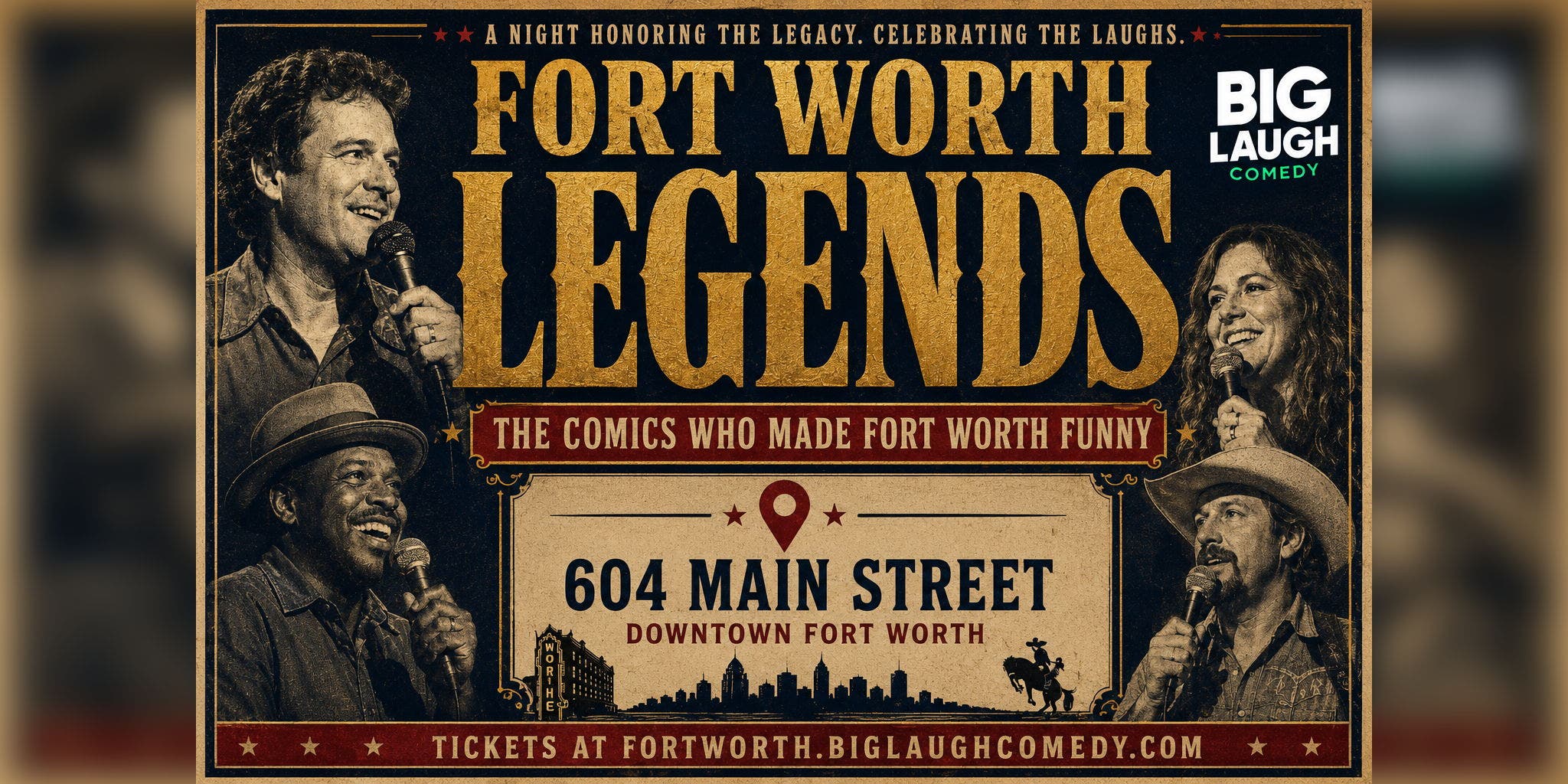 Fort Worth Legends: The Comics Who Made Fort Worth Funny
