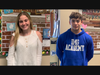 Madison Cooper, left, and Nick Roselli from Division Avenue High School received the Outstanding Physical Education Student Award from the Nassau Zone of the New York State Association for Health, Physical Education, Recreation, and Dance.