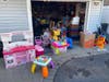 Toys were donated to the Butterfly Meadow Preschool to replace others that were damaged.